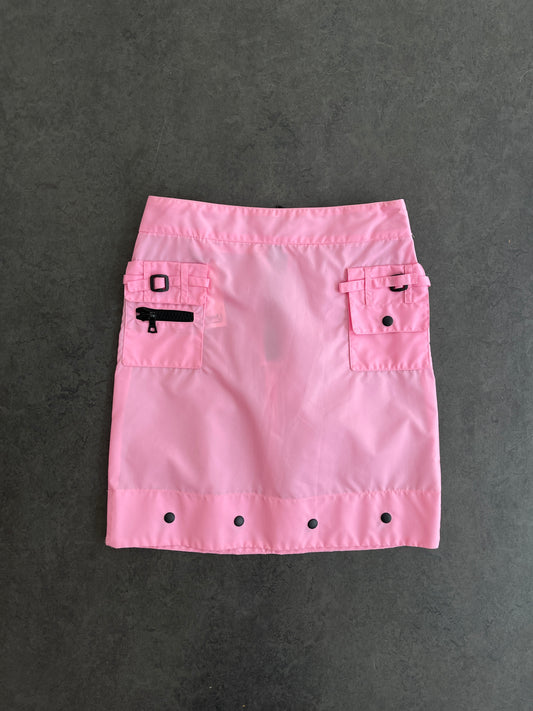 F/W 1999 Pink Mini Cargo Skirt