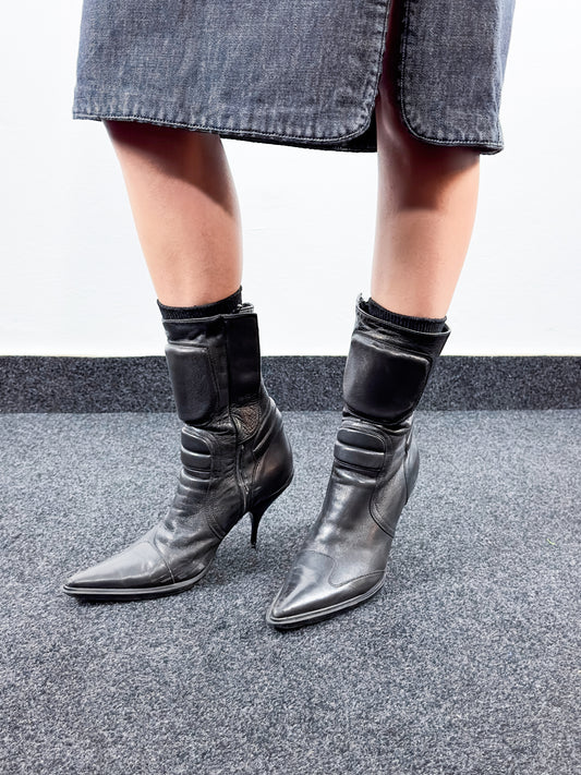 F/W 1999 Biker Boots (38,5 EU)