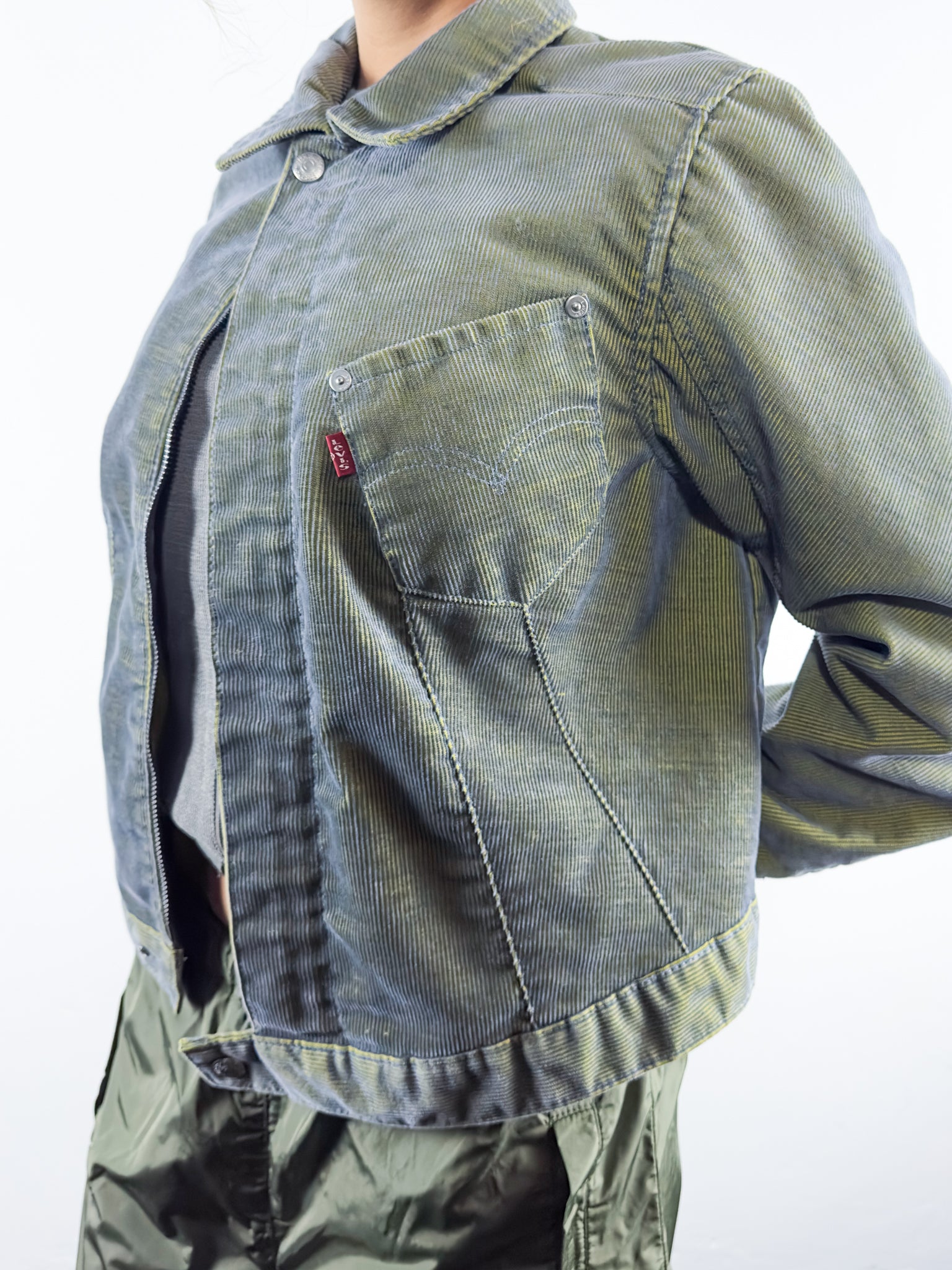 2000's Engineered Iridescent Jacket (S)