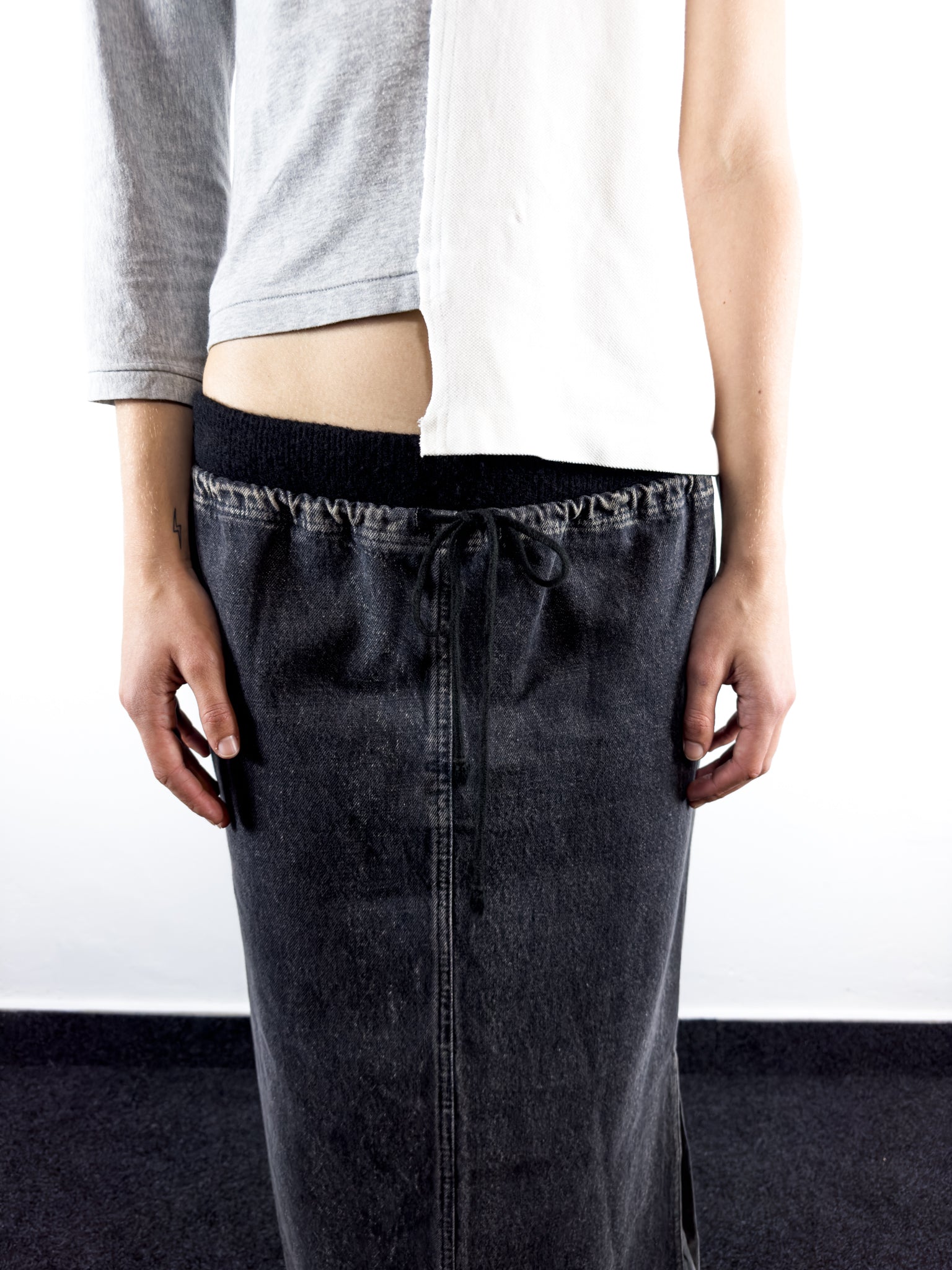 A/W 2002 Maxi Cotton Skirt (S-M)