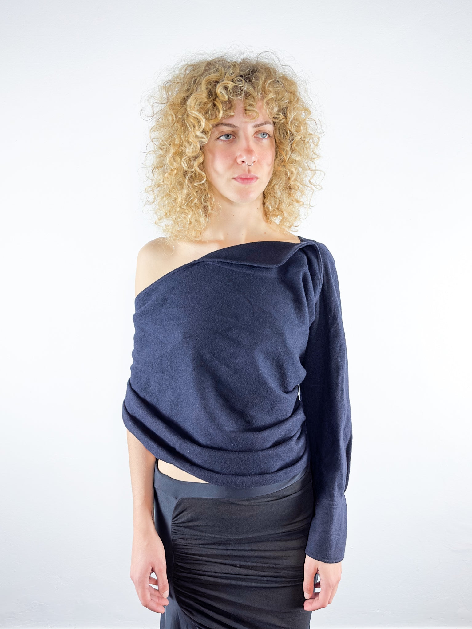 F/W 2002 Asymmetryc Wool Top (M)
