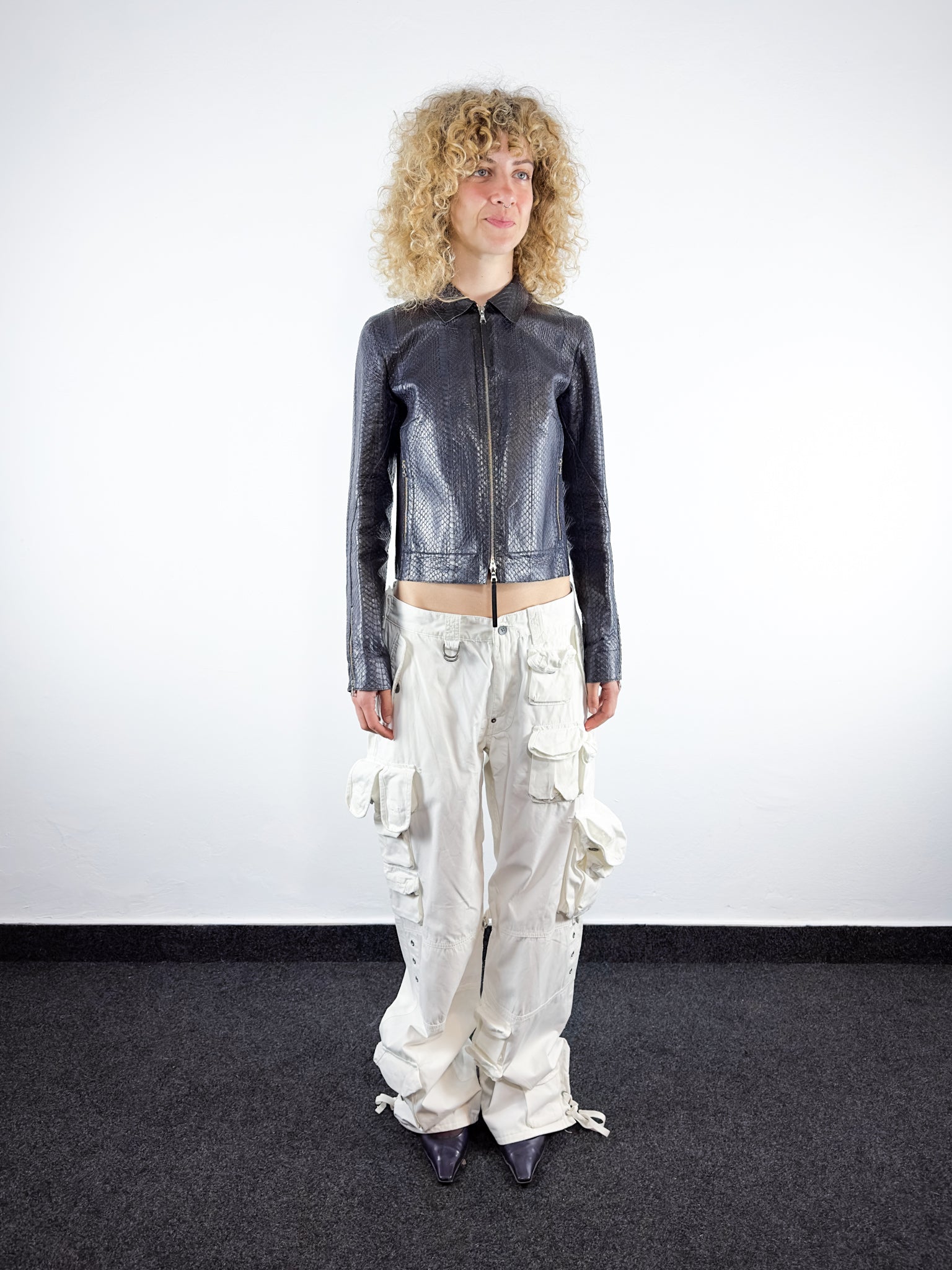 F/W 1999 Python Leather Jacket (44)