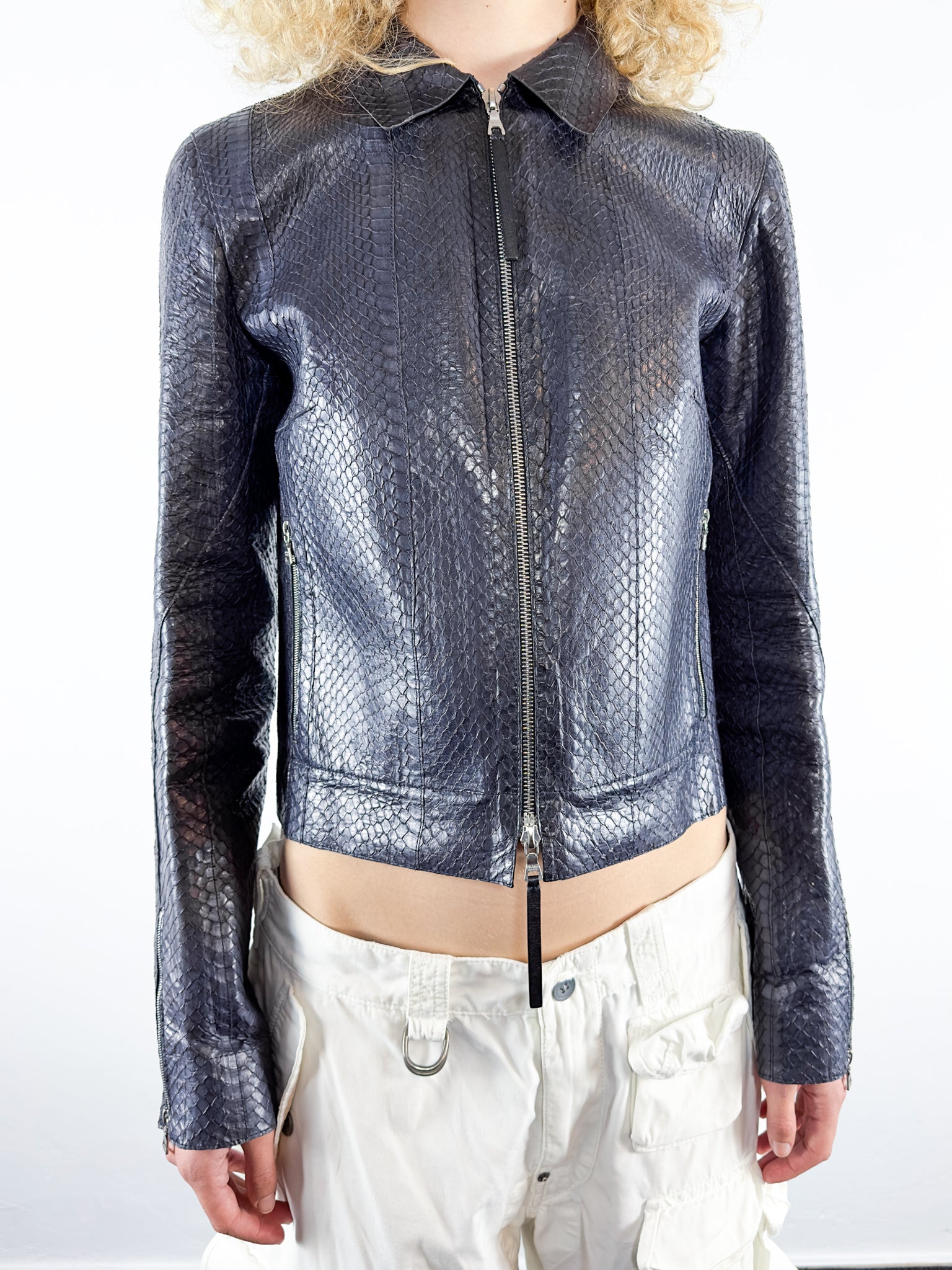 F/W 1999 Python Leather Jacket (44)