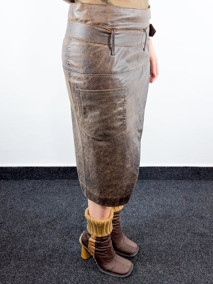 2000’s Leather Skirt (40)