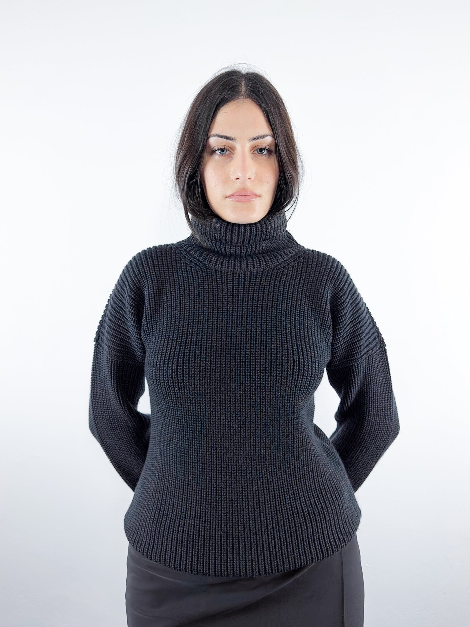 2000's Turtle Neck Wool Knit Sweater by Tom Ford (M)