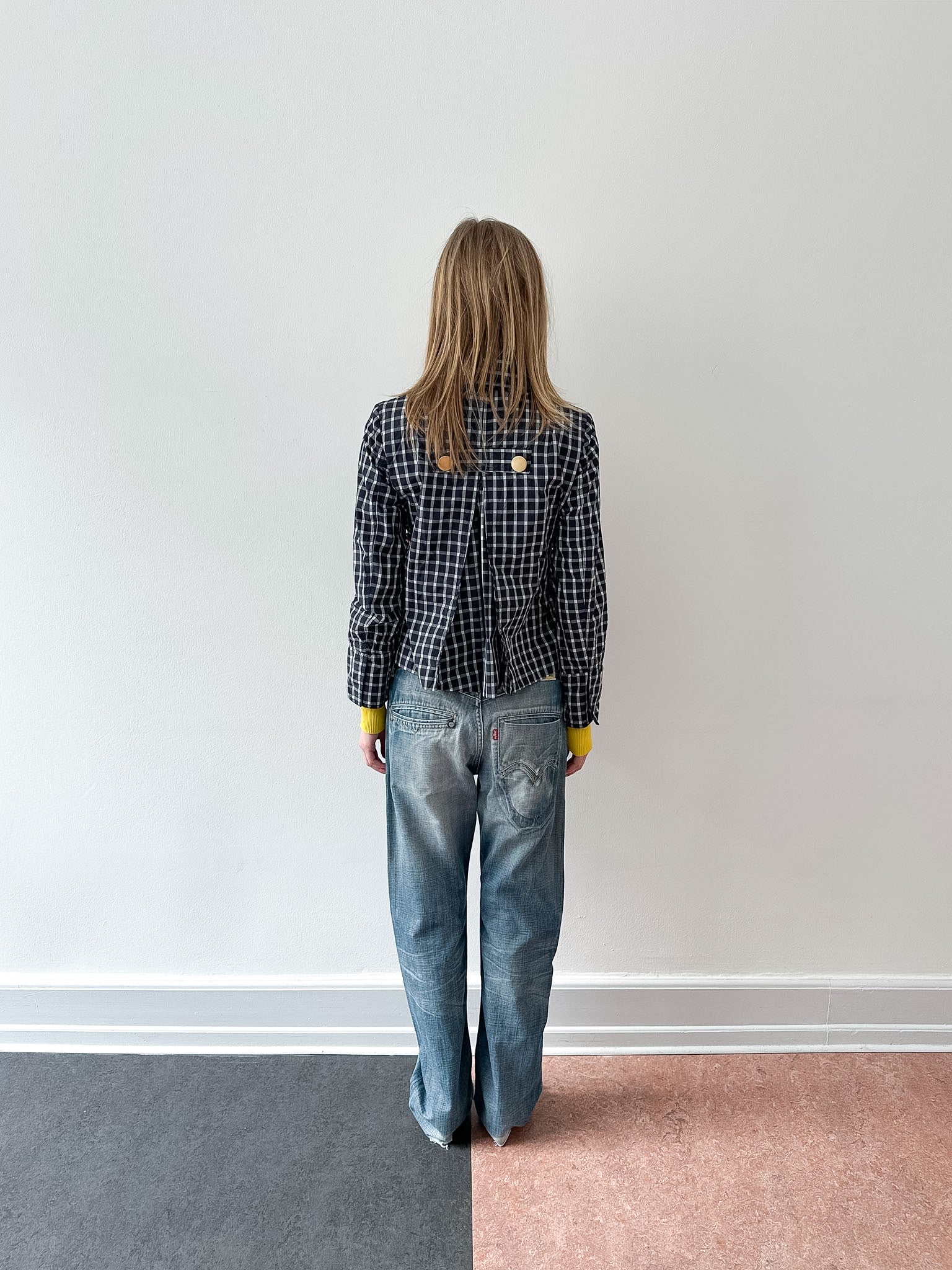 Gaetano Navarra early 00´s checked jacket