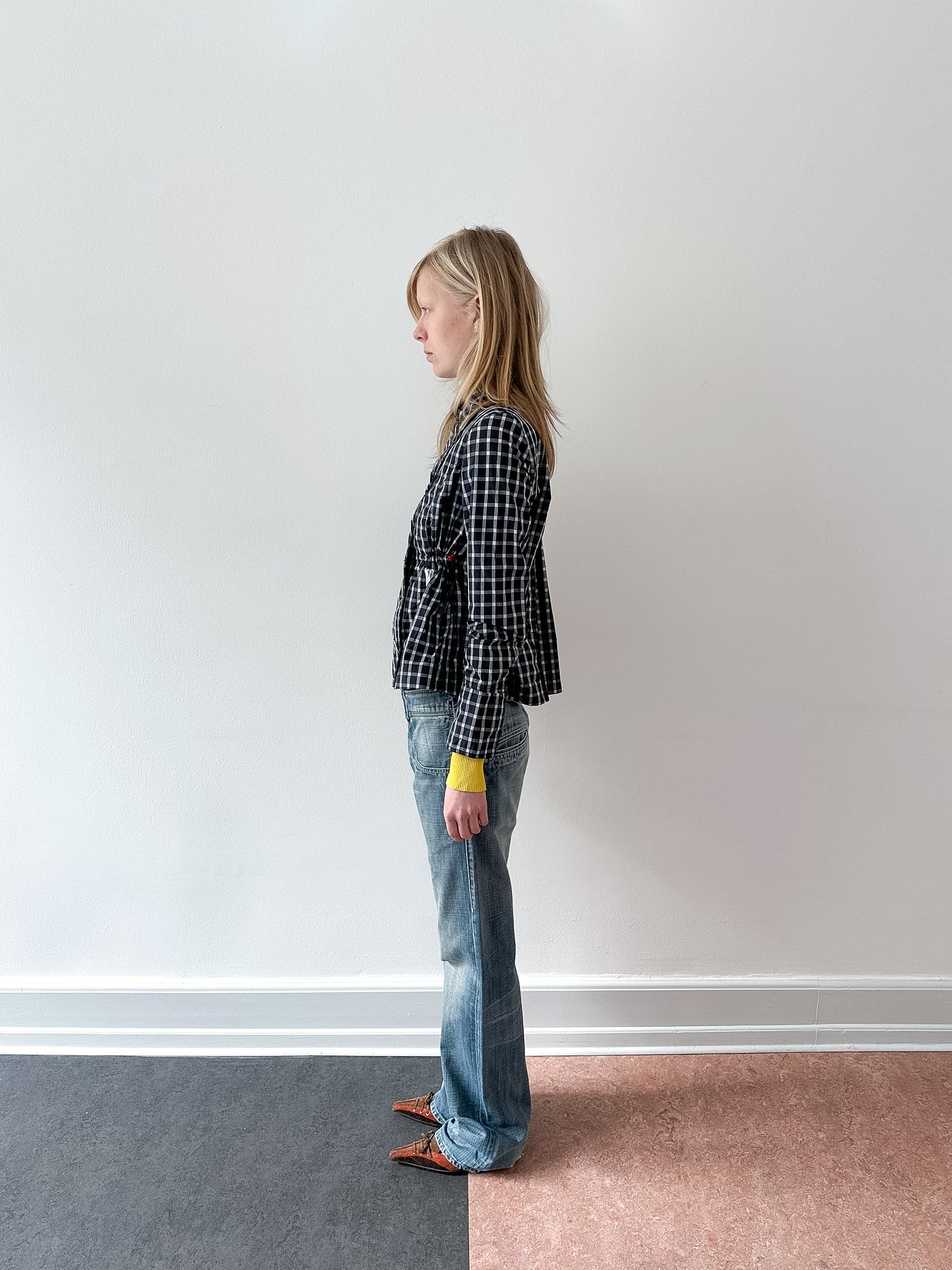Gaetano Navarra early 00´s checked jacket