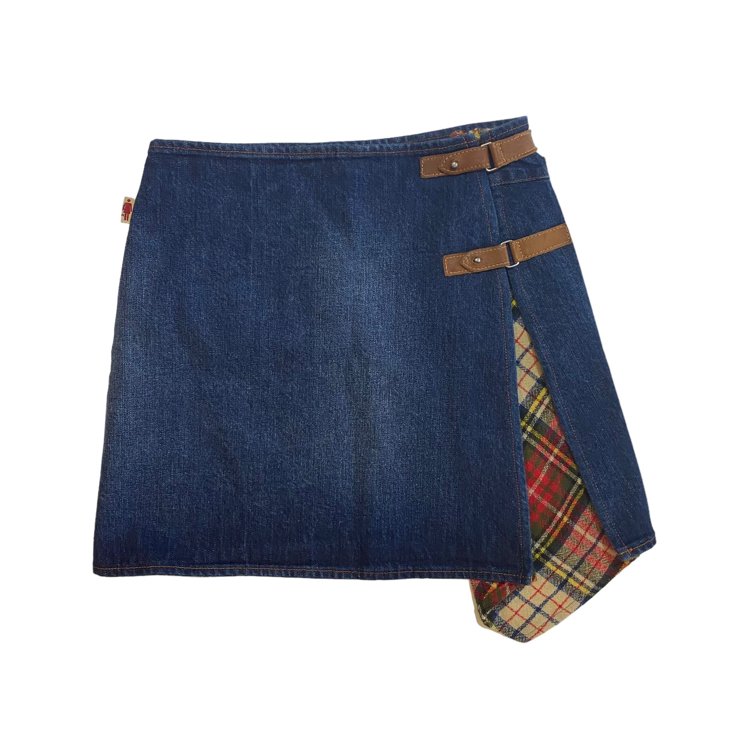 2000's Mini Denim Skirt (34W)