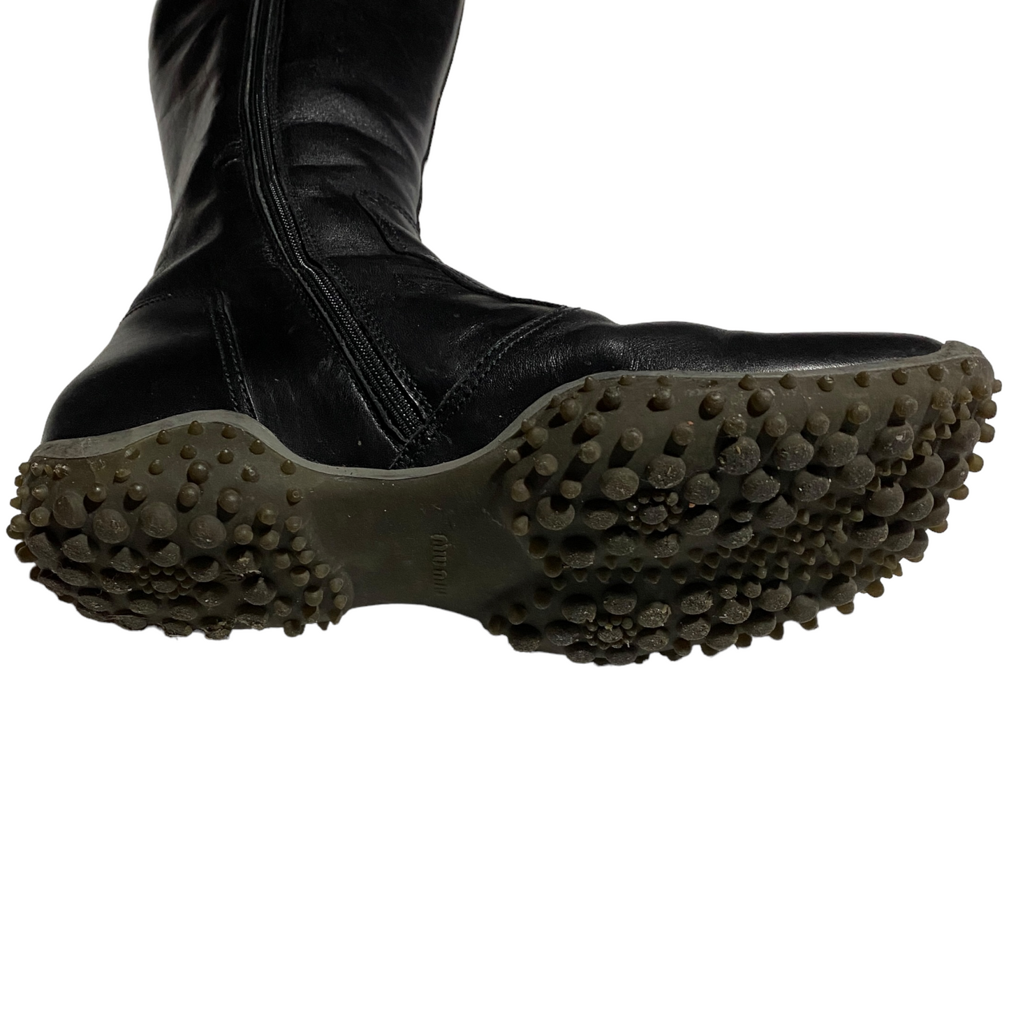 1999 Miu Miu Bubble Leather Boots (38EU)