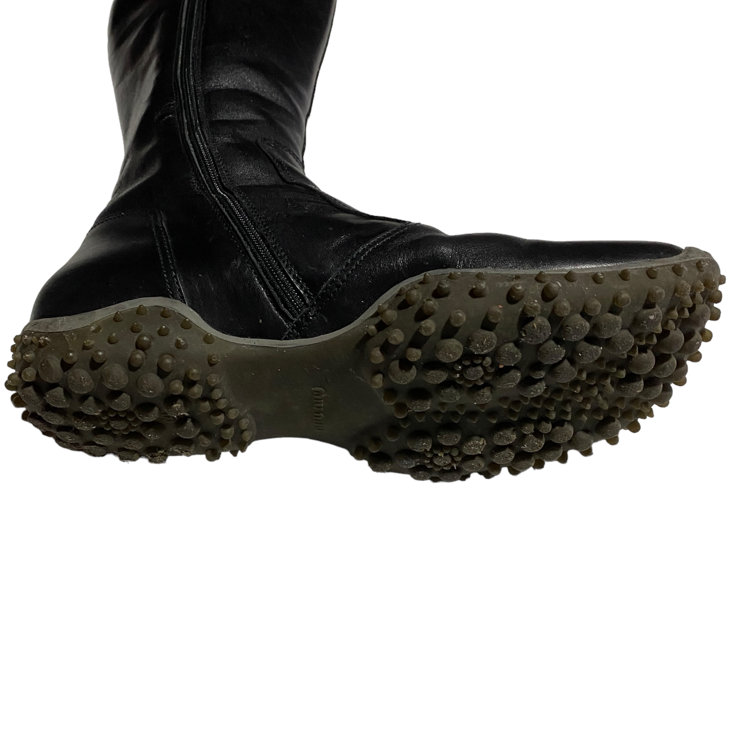 1999 Miu Miu Bubble Leather Boots (38EU)