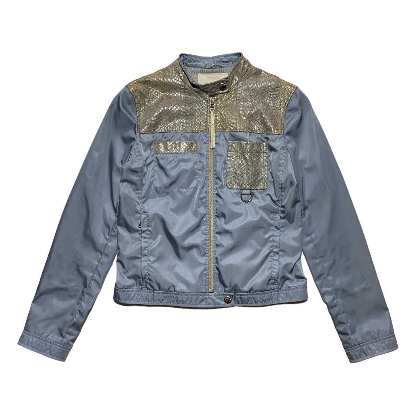 【扁桃炎】Prada 1999 Womens Jacket F/W 1999 Prada Python Biker Jacket (40) – Bintagged