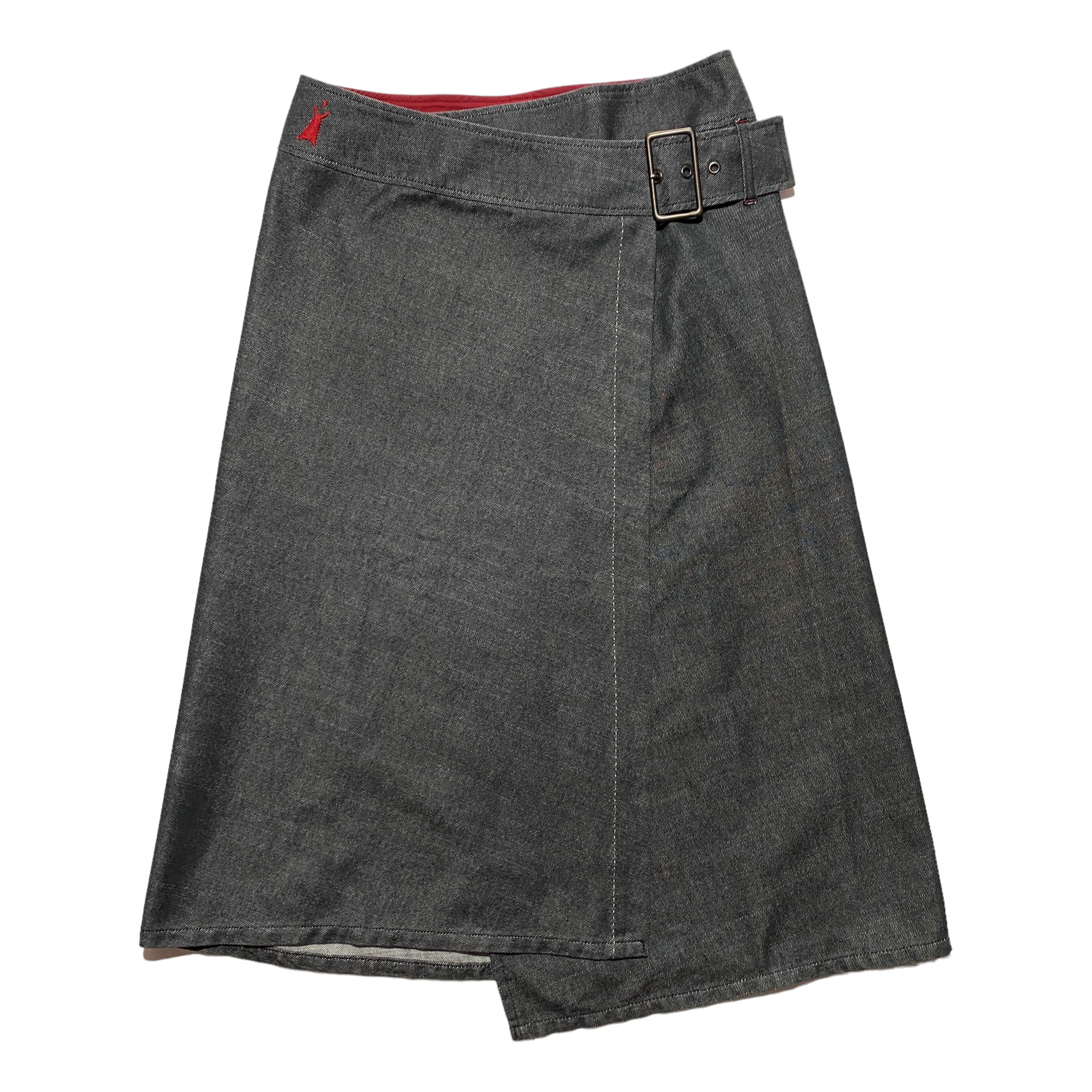 00’s Cop Copine Asymmetric  Midi Skirt (37W)
