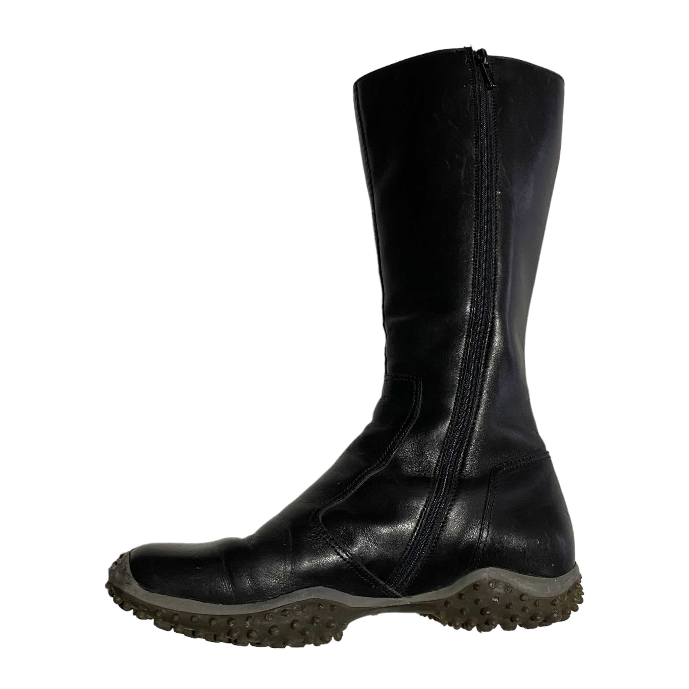 1999 Miu Miu Bubble Leather Boots (38EU)