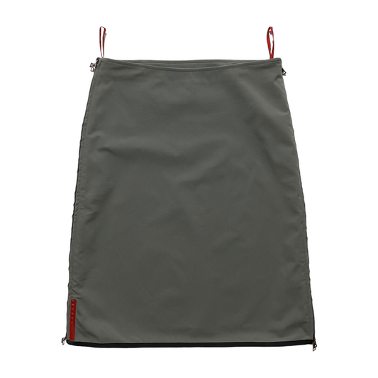 00'S Prada Sport Double Zip Skirt (37W)