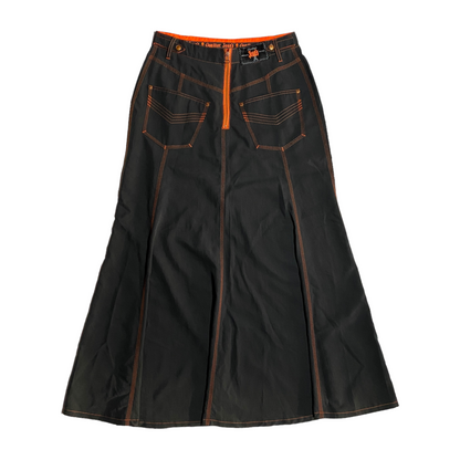 00's Jean Paul Gaultier Jeans Midi Skirt (37W)