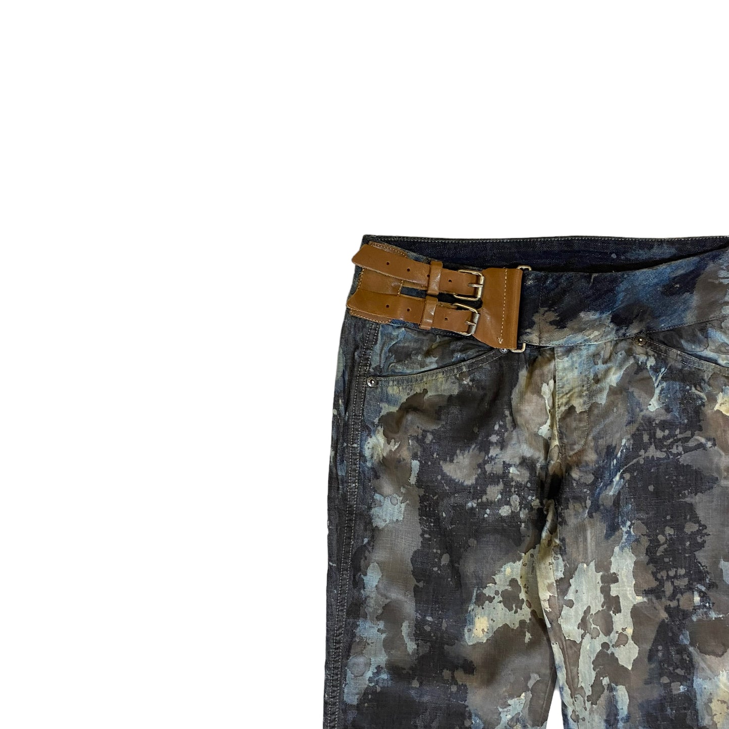 00’s Diesel Printed Straight Pants (38W)