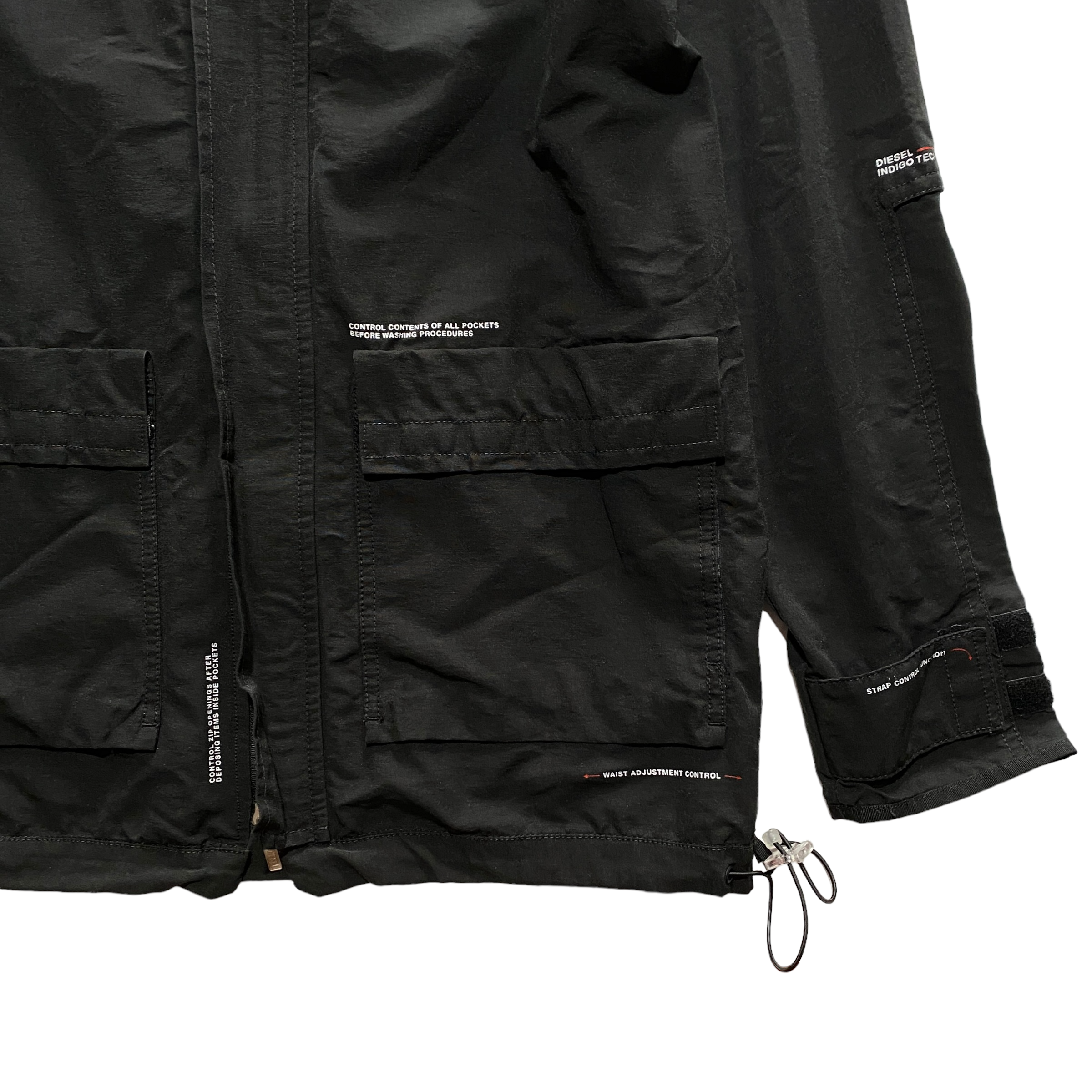 00's Diesel Indigo Tech Light Jacket (M)