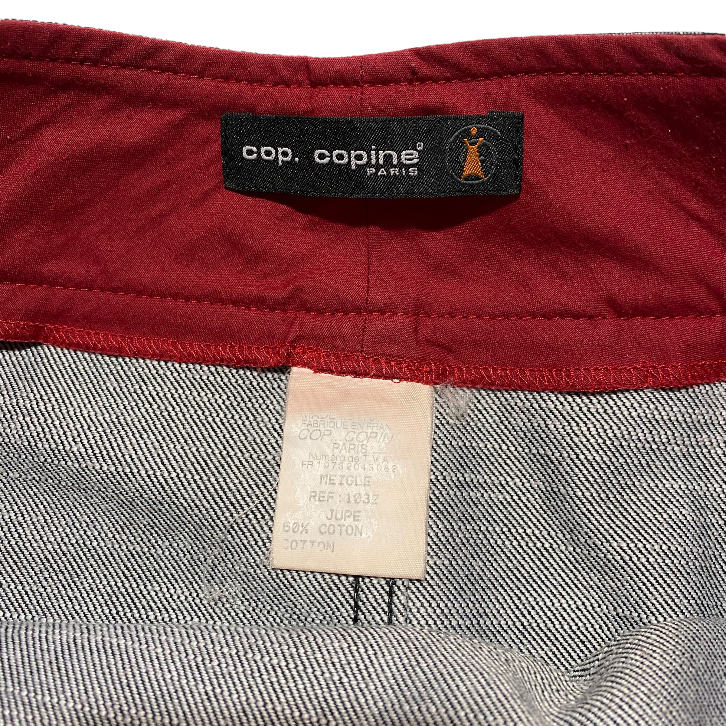00’s Cop Copine Asymmetric  Midi Skirt (37W)