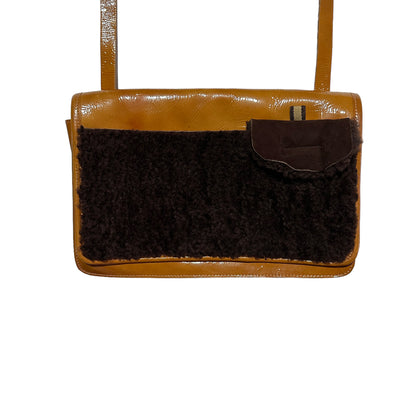 FW 1999 Miu Miu Patent Leather Shoulder Bag