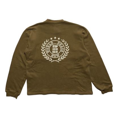 1980's ''WORLD PEACE NOW'' Sweatshirt (XL)