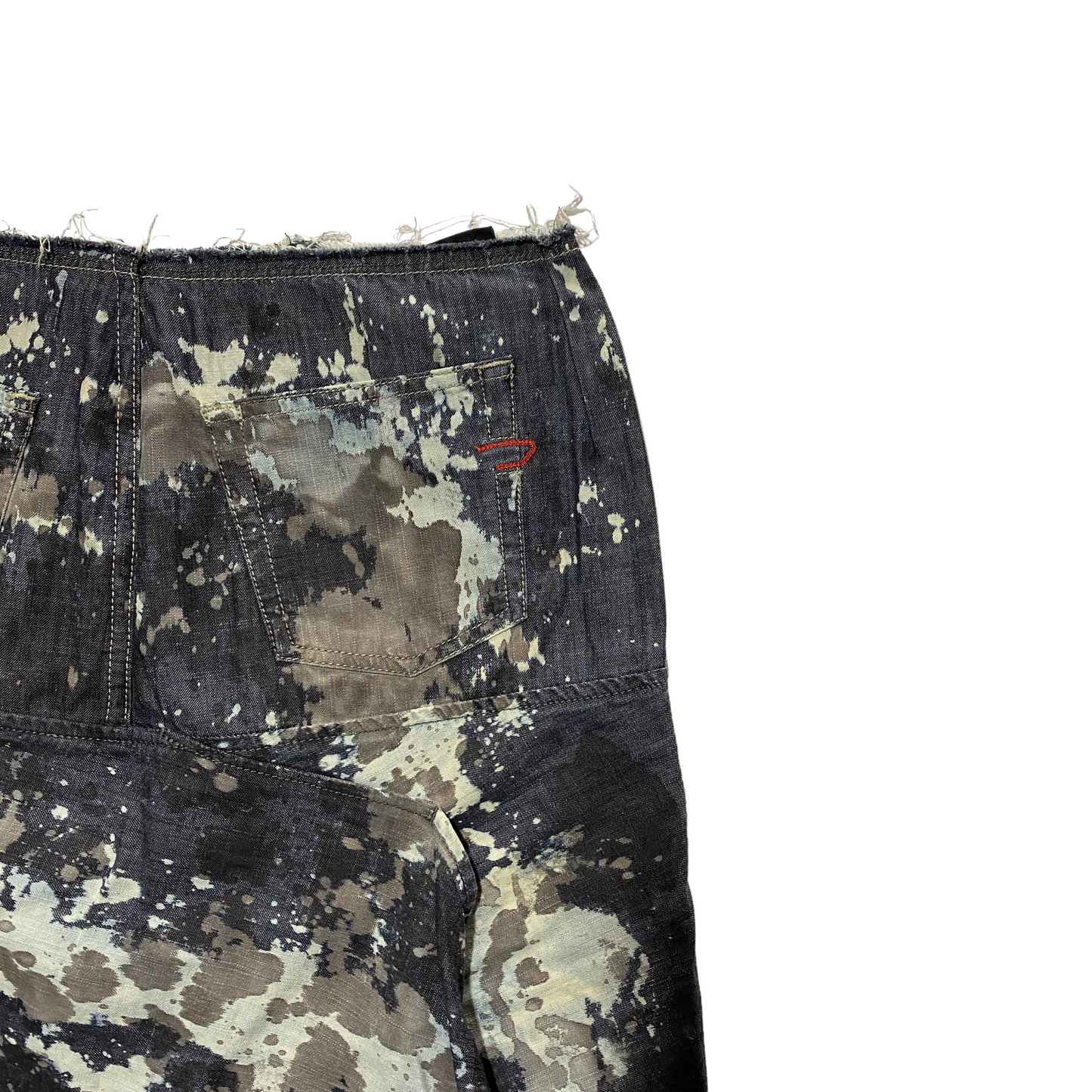 00’s Diesel Asymmetric Printed Skirt (38W)
