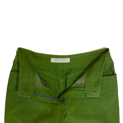 00's Miu Miu Green Pant (34W)