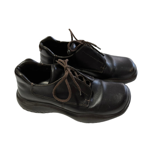 F/W 1999 Prada Vibram Brown Leather Shoes (40EU)