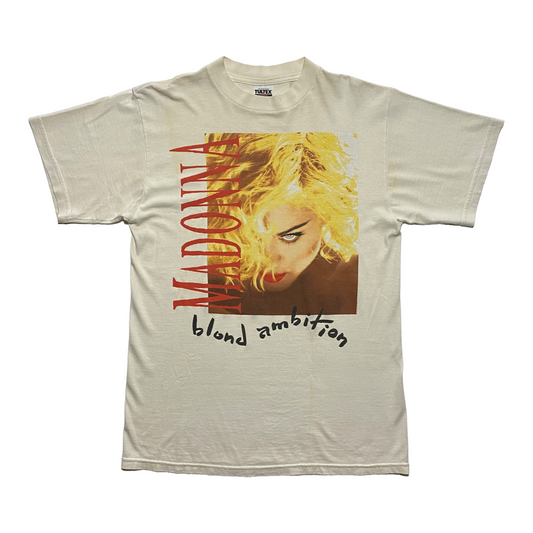 1990 Madonna Blond Ambition Vintage Tultex Tee (L)