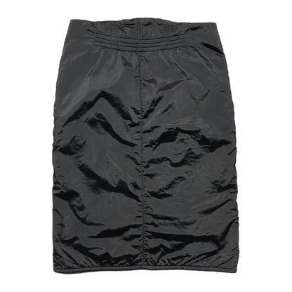 1990's Emporio Armani Paneled Double Zip Knee Skirt (37W)