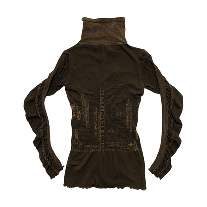 00's Marithé François Girbaud Longsleeve Top (S-M)