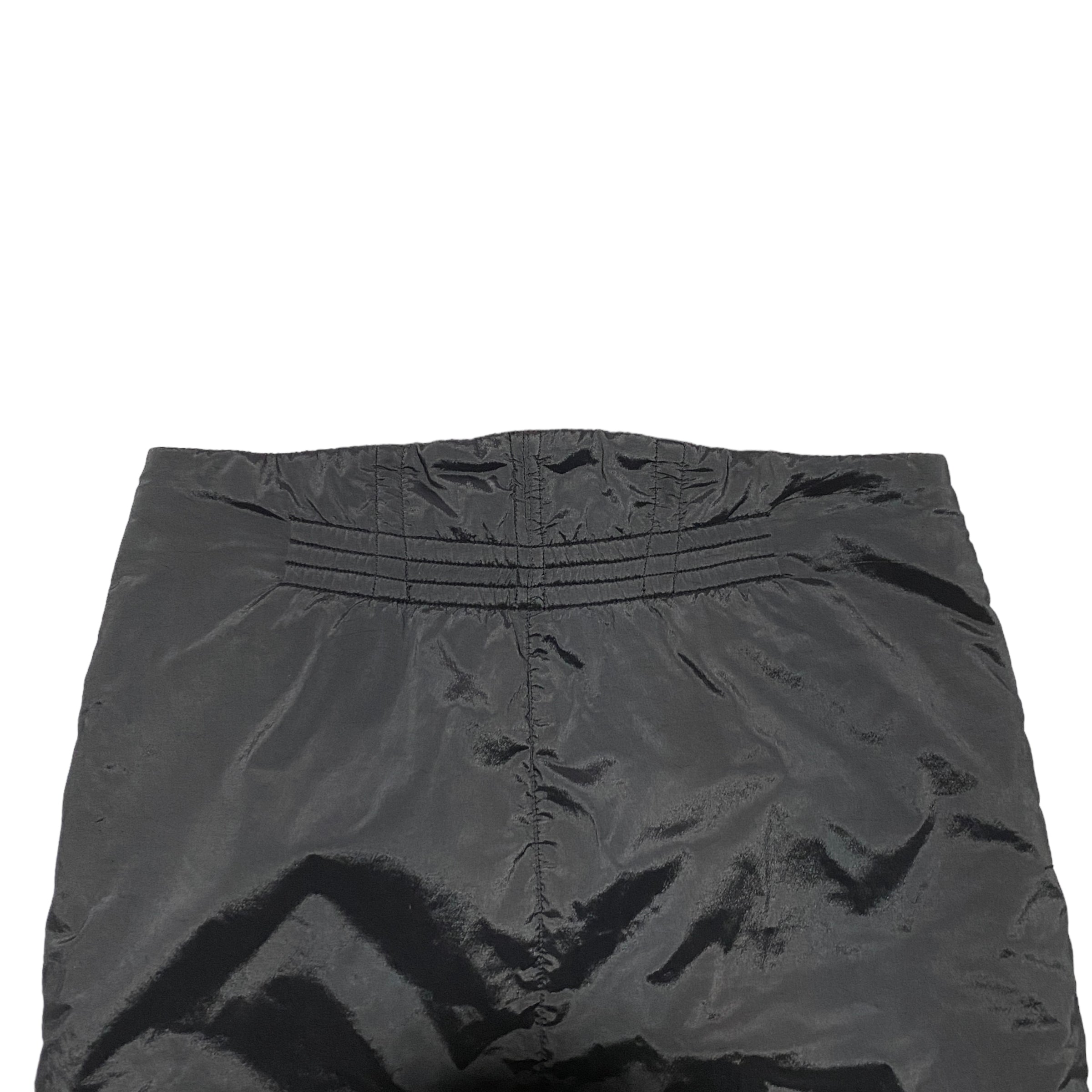 1990's Emporio Armani Paneled Double Zip Knee Skirt (37W)