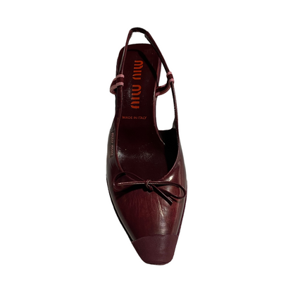 S/S 2000 Miu Miu Kitten Heels Mules (38EU)
