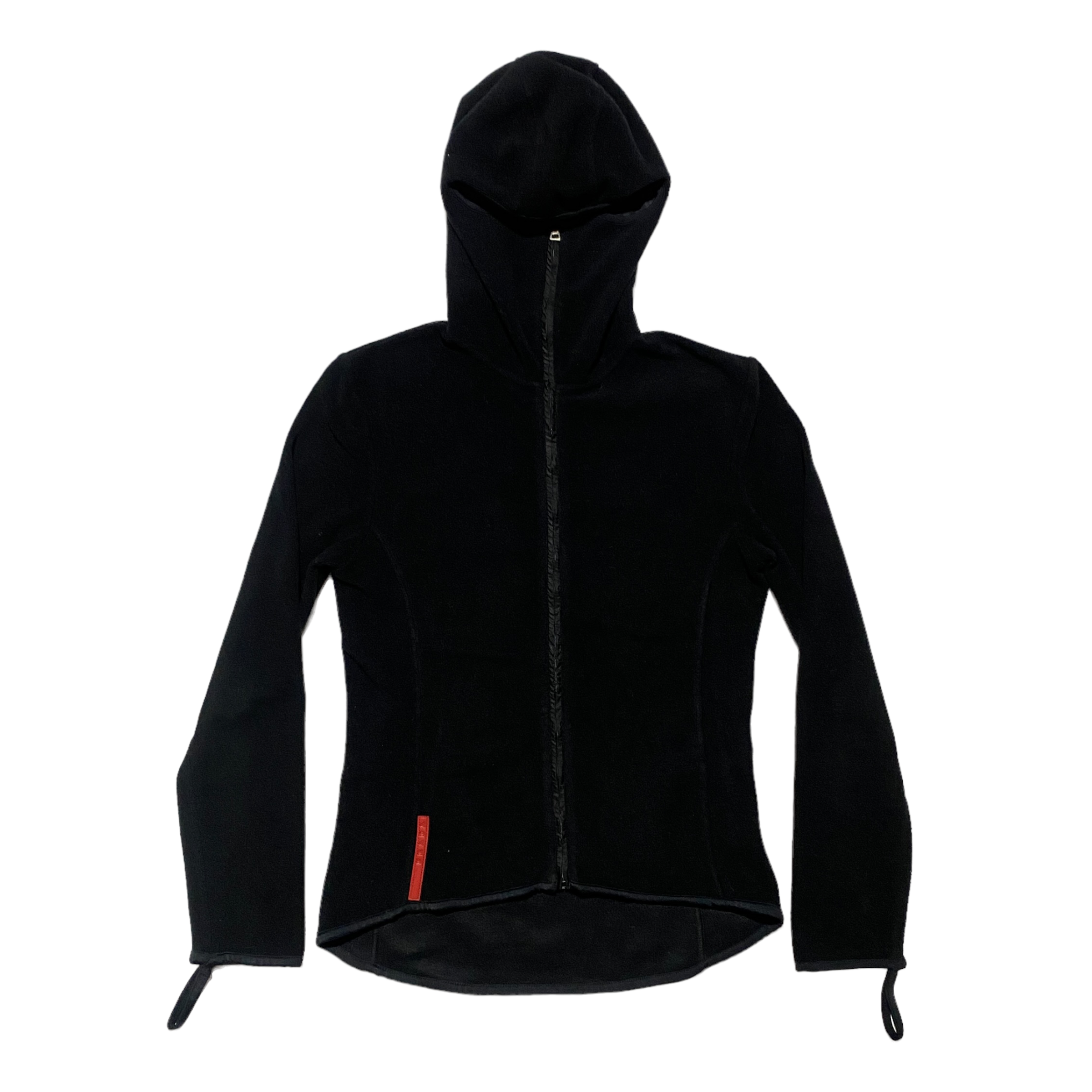 F/W 1999 Prada Sport Balaclava fleece hoodie (S)