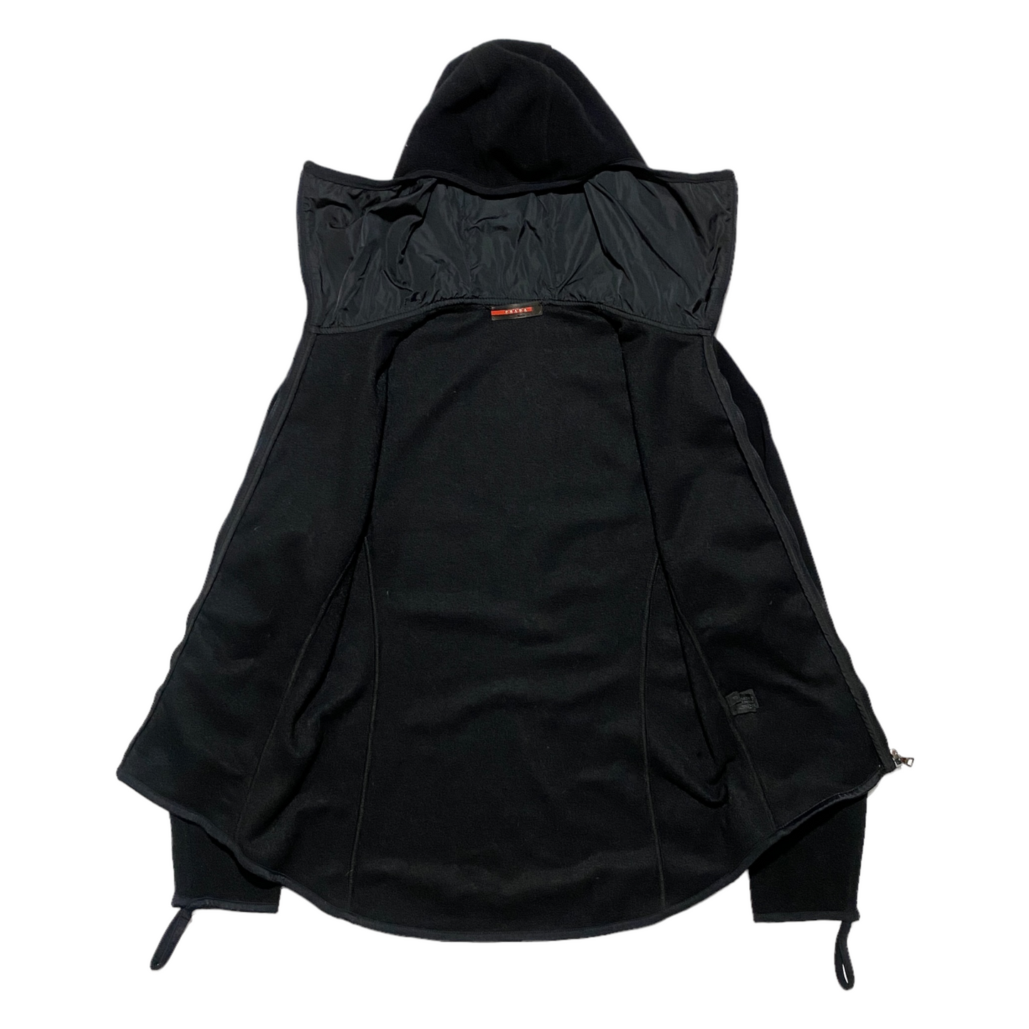 F/W 1999 Prada Sport Balaclava fleece hoodie (S)