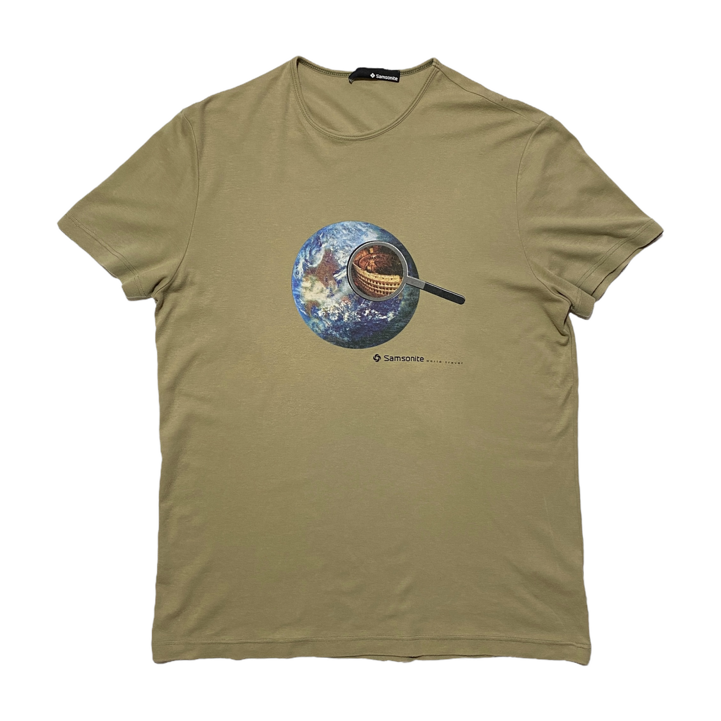 2000's ''Travel Wear Collection'' by Neil Barrett Printed Tee (M)