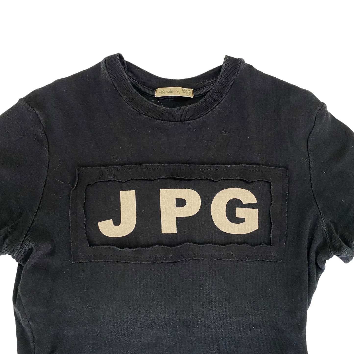 00's Jean Paul Gaultier Jeans T-Shirt (M)