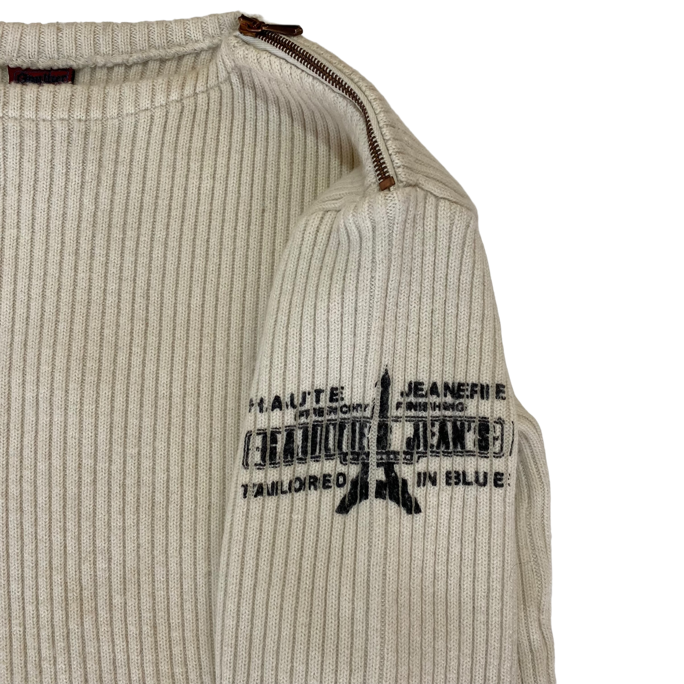 00's Jean Paul Gaultier Jeans Knit Sweater (S-M)