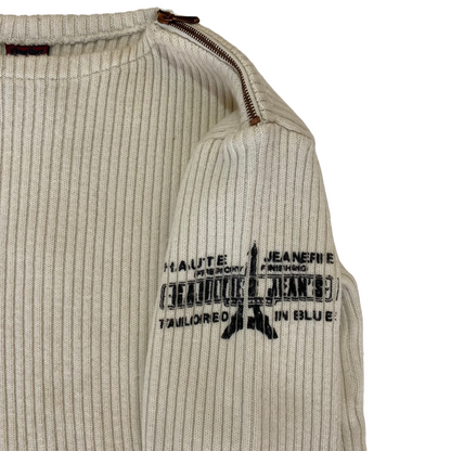 00's Jean Paul Gaultier Jeans Knit Sweater (S-M)