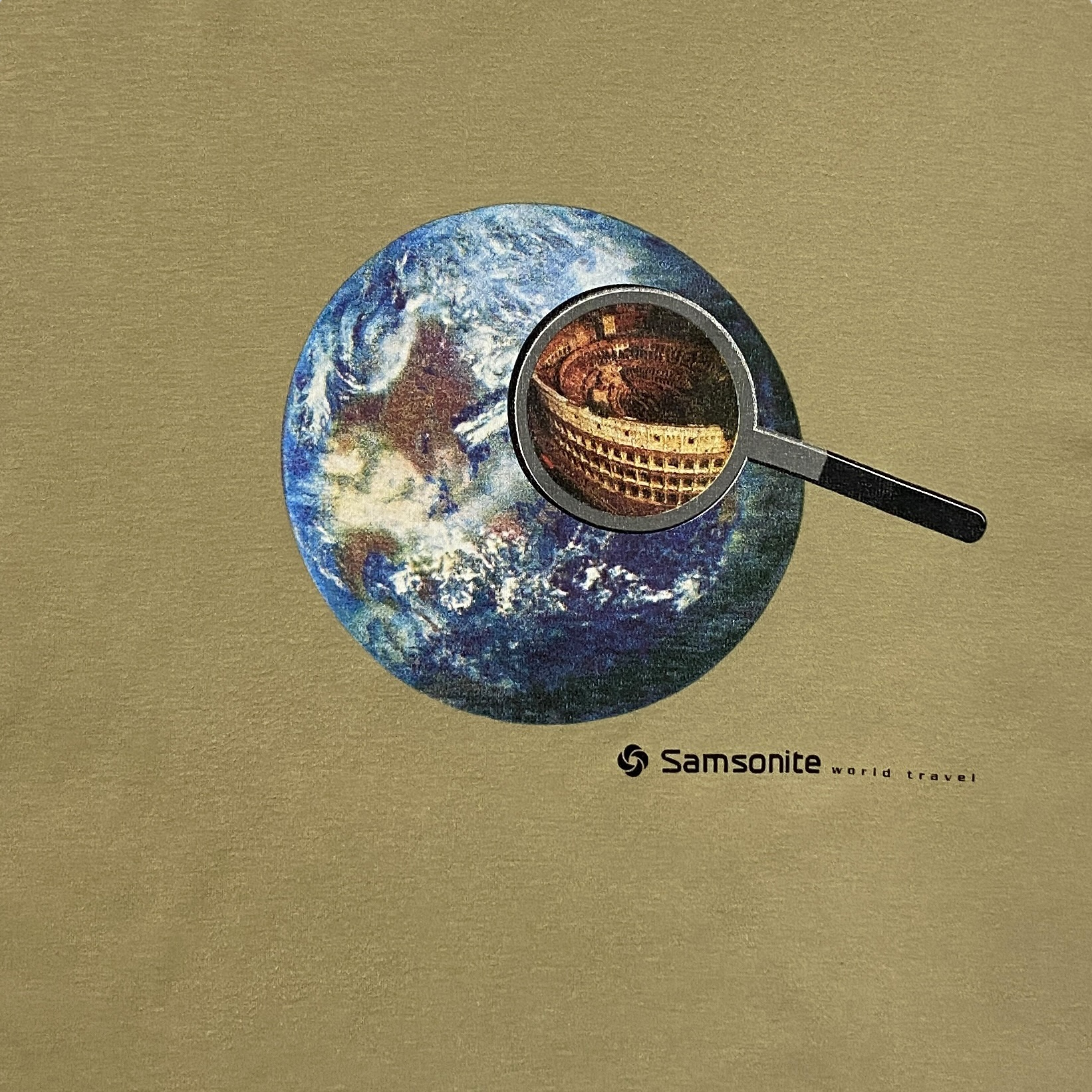 2000's ''Travel Wear Collection'' by Neil Barrett Printed Tee (M)