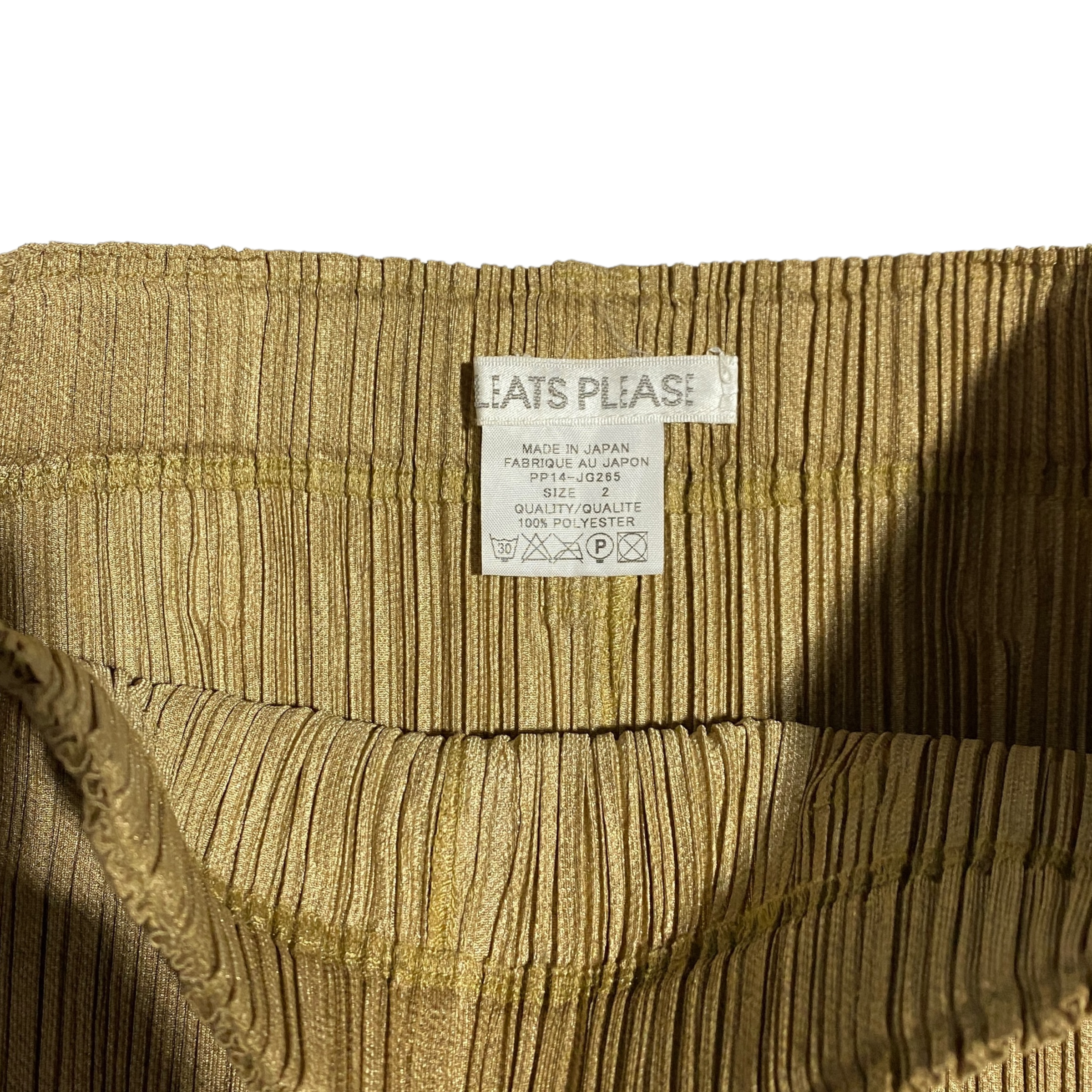 00’s Issey Miyake Pleats Please Midi Skirt (30W)