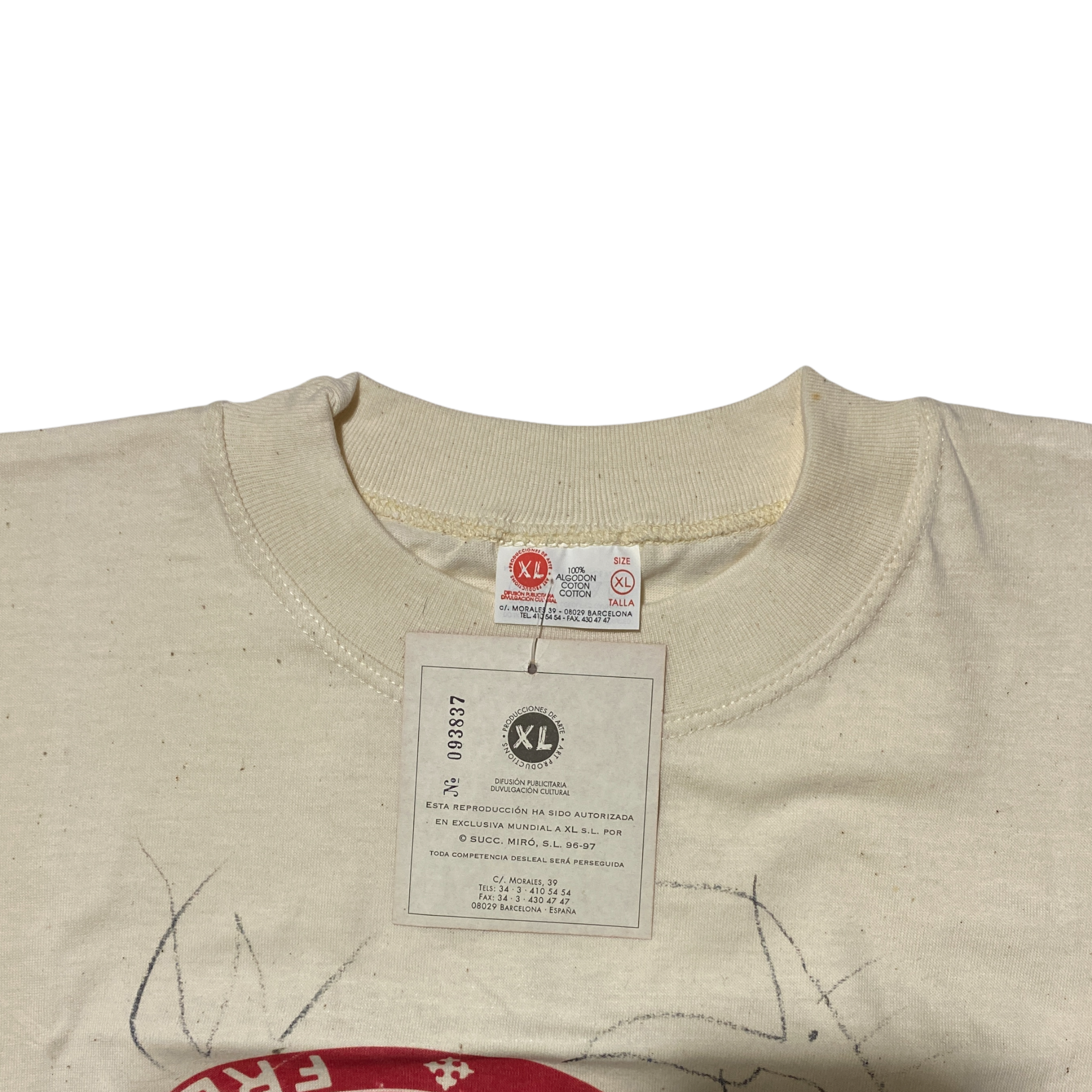 1996 Joan Miró x Freixenet Vintage Deadstock Tee (XL)