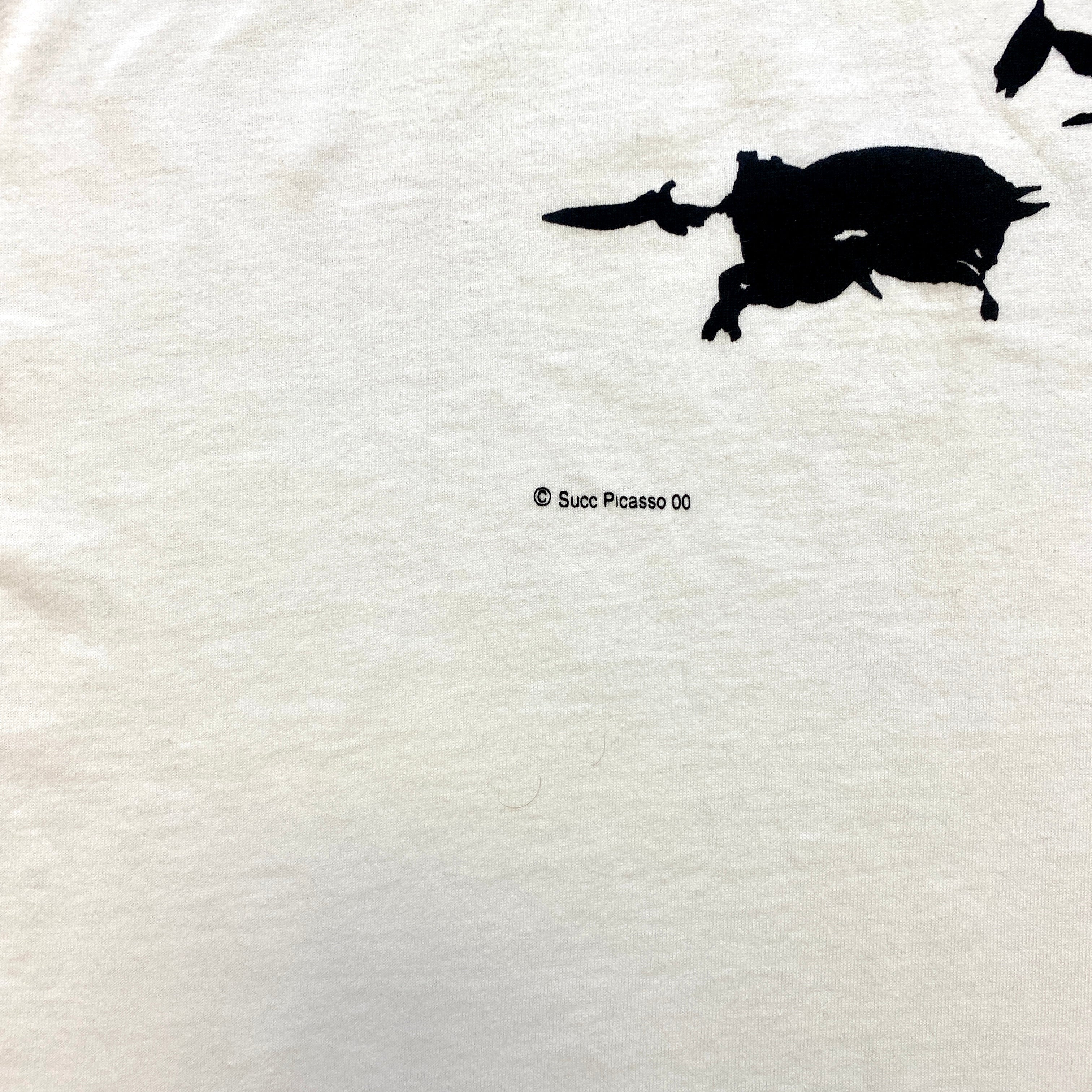 2000 Picasso ''Bullfight Print'' Vintage Tee (L)