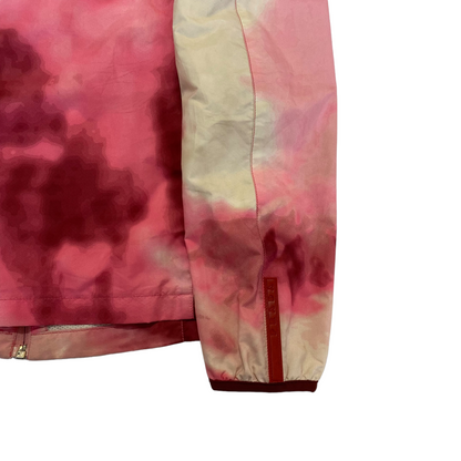 S/S 2000 Prada Sport Abstract Pink Cloud Print Jacket (40)