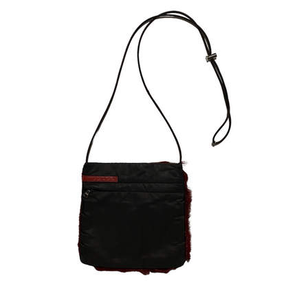 1999 Prada Sport Fur Side Bag