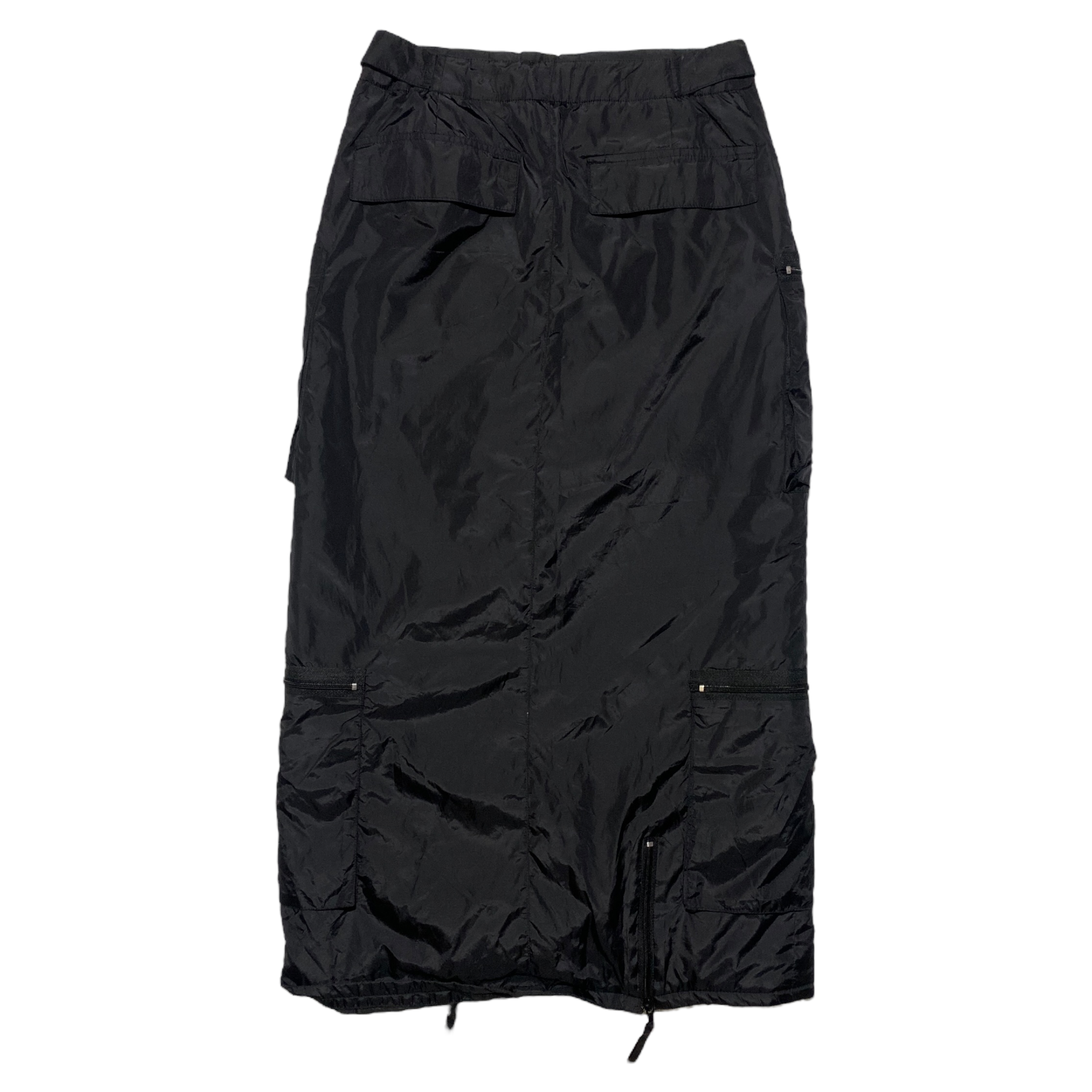 00's DKNY Cargo Midi Parachute Skirt (34-36)
