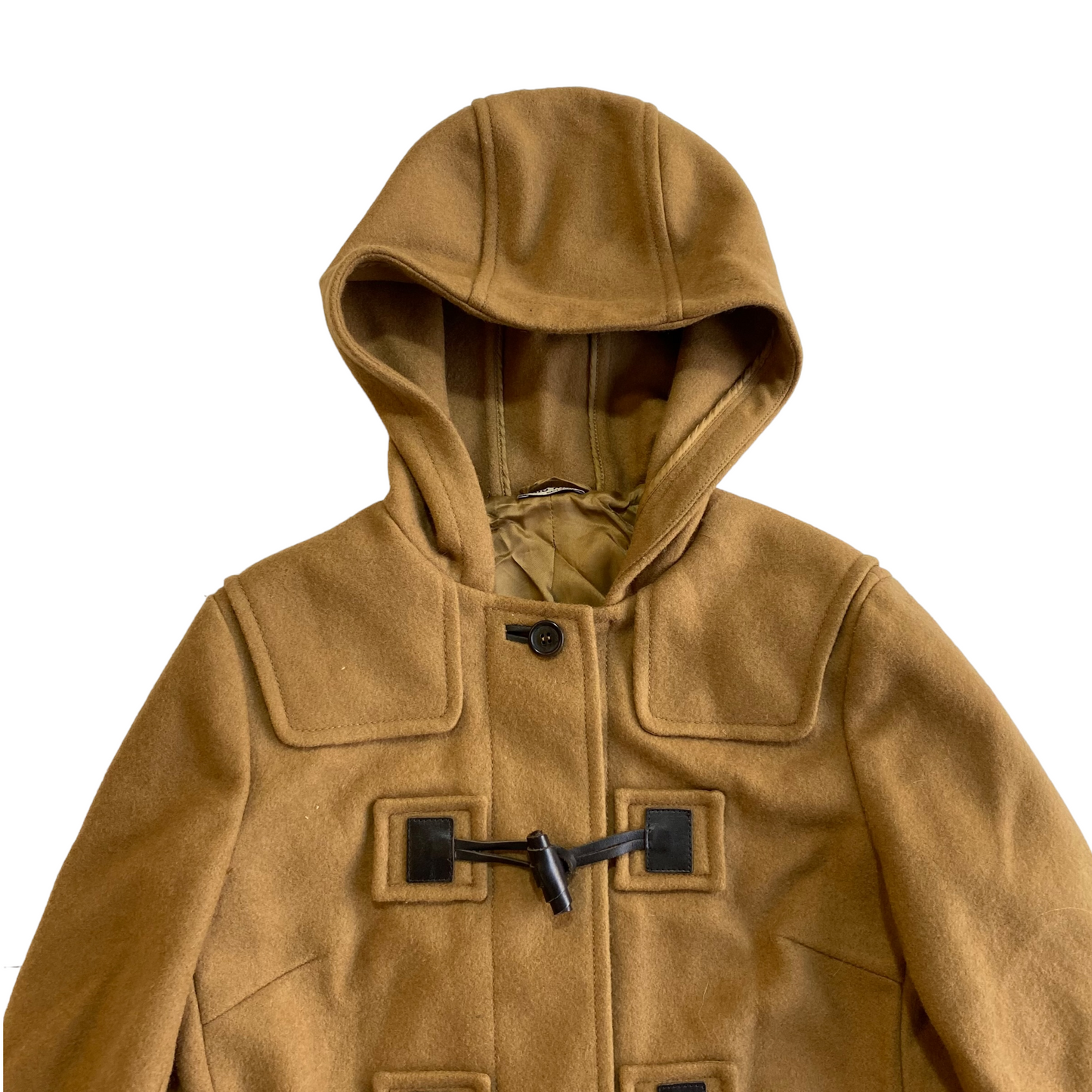 00’s Miu Miu Camel Trench Coat (40)
