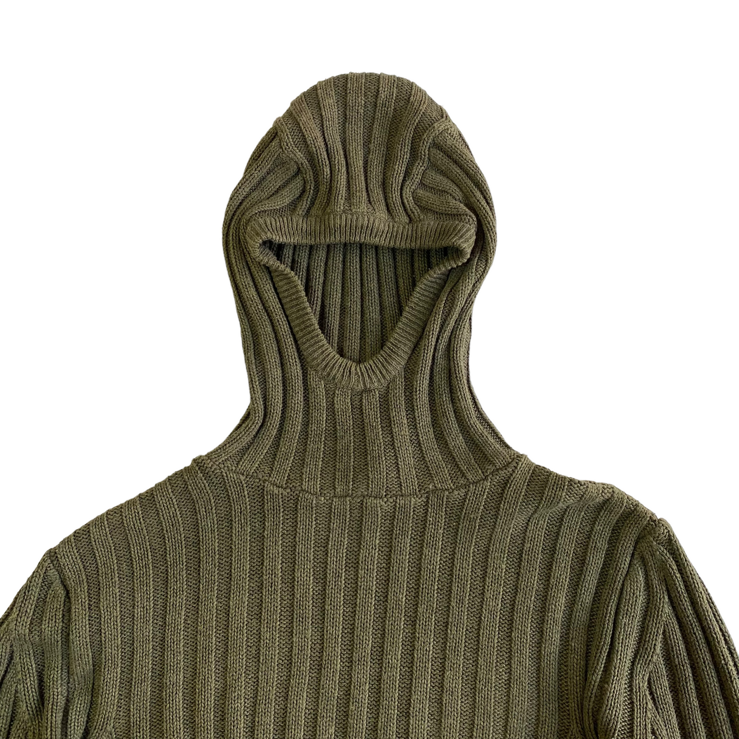00's Diesel Indigo Tech Hooded Sweater (M)