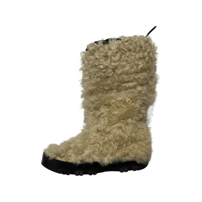 00´S Prada Faux Fur Boots (38/39EU)