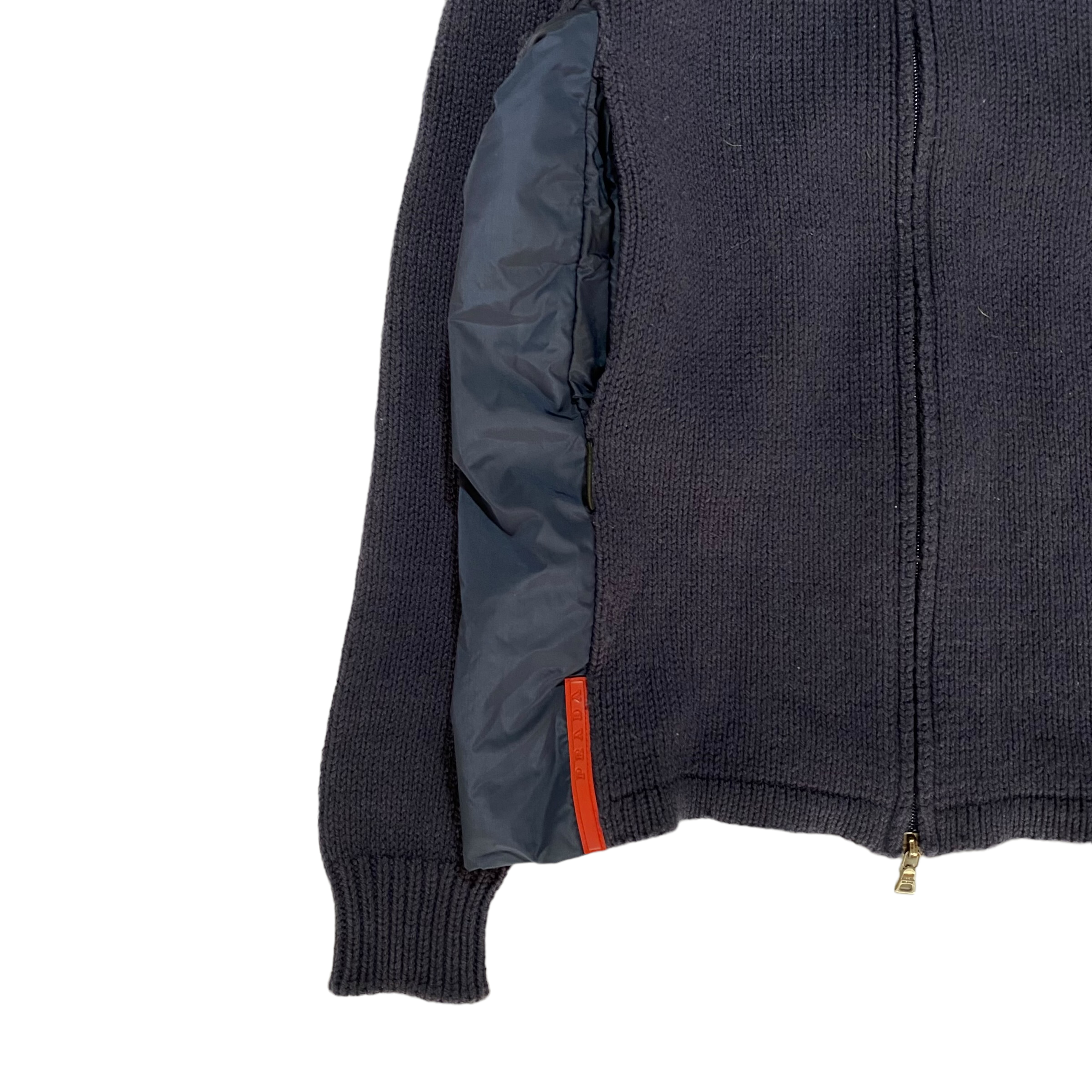 00’s vintage Prada Sport Wool Hoodie (44)