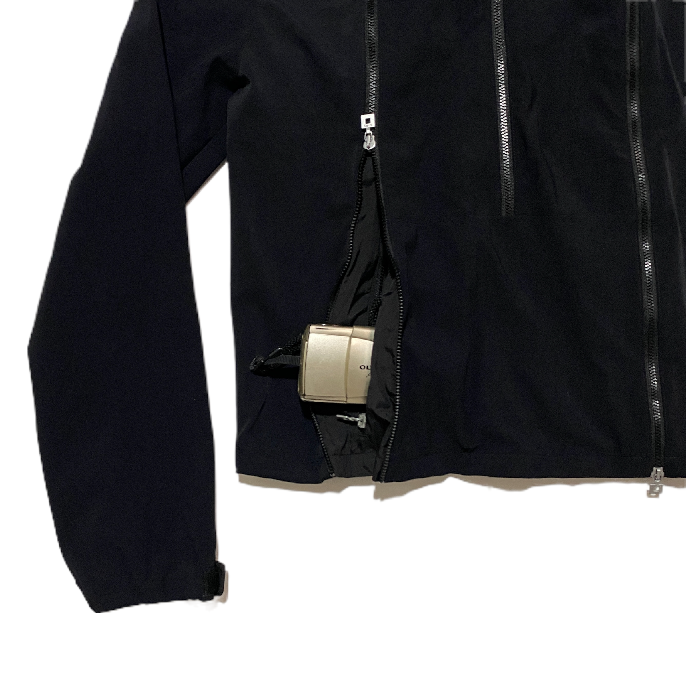 00's Marithé François Girbaud Double Zip Jacket(S)